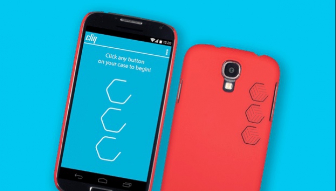 Cliq – Android coveret med indbyggede NFC-knapper
