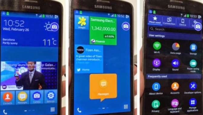 Samsungs første Tizen telefon på vej til Rusland?