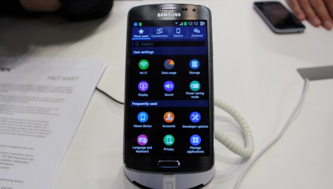 Samsung Tizen telefon kommer før juli i år