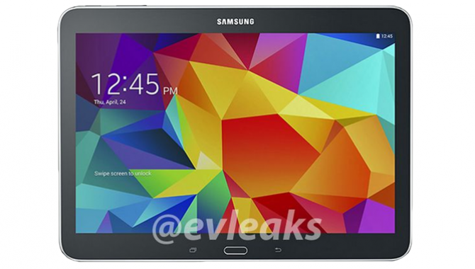 Samsung Galaxy Tab 4 – se de lækkede billeder