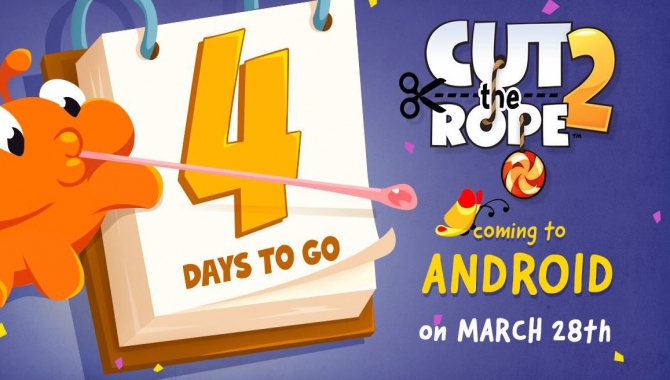 Cut The Rope 2 endelig klar til Android d. 28. marts