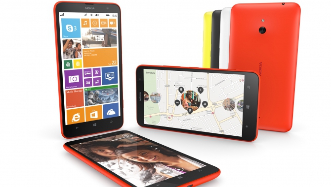 Nokia Lumia 1320 kommer til Danmark