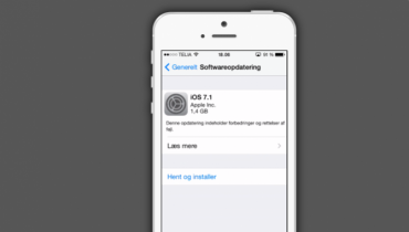 Apple udsender iOS 7.1 – hent den nu