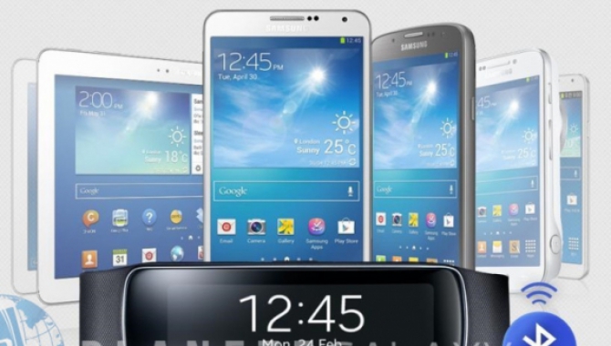 Samsung annoncerer ved en fejl Samsung Galaxy Tab 4 i Gear Fit reklame