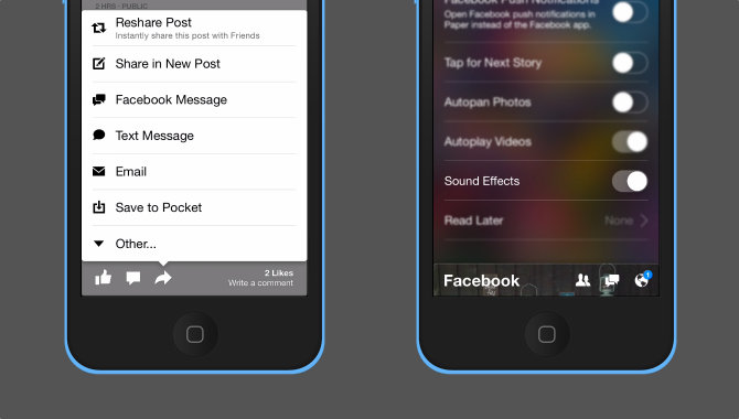 Facebook udsender opdatering til Paper appen – Sådan henter du den