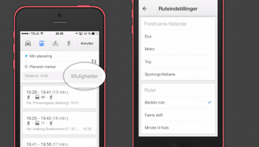 Google Maps til iOS lader dig nu skræddersy din ruteplanlægning