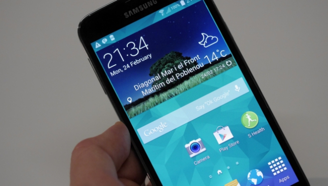 Samsung Galaxy S5 første møde (Web-tv)