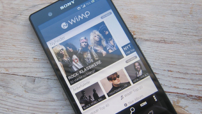 WiMP: Musikvideoer nu klar til Android(Beta)