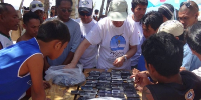 Gamle mobiler gav tag over hovedet på filippinske tyfonofre