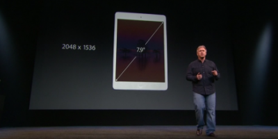 iPad Mini with Retina Display præsenteret af Apple