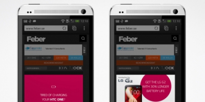 Ny smart kampagne fra LG jagtede iPhone og Samsung