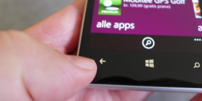 Microsoft udfaser tilbageknappen i Windows Phone