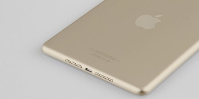 Ny guldfarvet iPad Mini spottet på billede