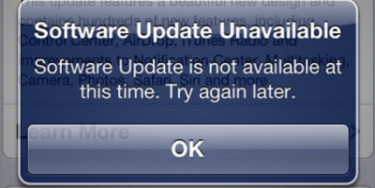 iOS 7 – har du oplevet problemer med at downloade opdateringen?