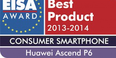 Huawei Ascend P6 – hædret med pris af EISA