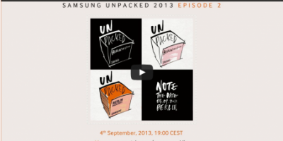 Samsung Unpacked 2013 – episode 2 streames i aften