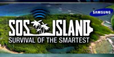 Samsung præsenterer SOS-Island, en ny live-streamet reality serie