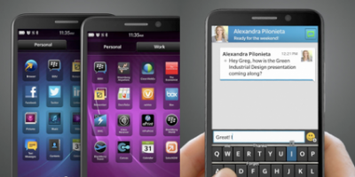 BlackBerry A10 hedder i stedet Z30
