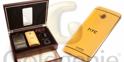 HTC One i 24 karat guld