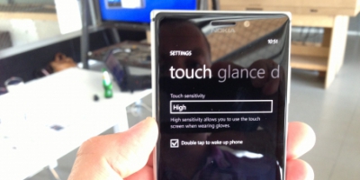Nokia Lumia 925 kan vækkes dobbelt-tap