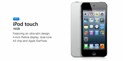 Apple annoncerer nye iPod Touch