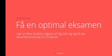 Få en Optimal Eksamen med ny applikation