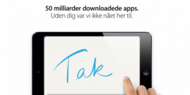 50 milliarder downloads rundet i Apples App Store