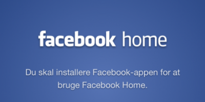Facebook Home har næsten nået 1 million downloads
