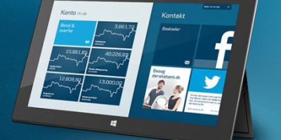 Danske Bank klar med Windows 8 applikation