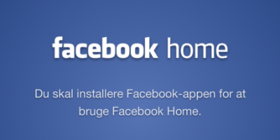 Facebook Home – sådan slår du det fra