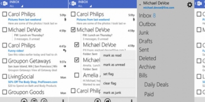Outlook til Android ligner nu en Windows Phone-app