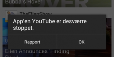 YouTube virker igen på Android-enheder – sådan da