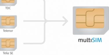 Få TDC, Telenor og Telia på samme mobil med multiSIM