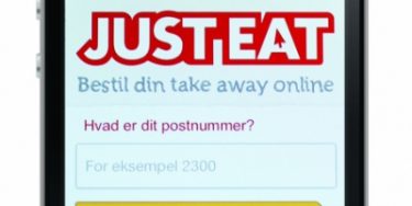 iPhone applikation klar fra Just Eat