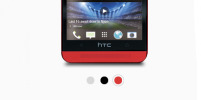 Rød-variant af HTC One forsvundet fra website