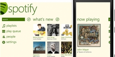 Spotify er nu klar til Windows Phone 8