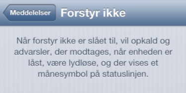 Apple: Vi fikser fejlen med Forstyr ikke på mandag