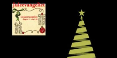 Tag mobilen med rundt om juletræet