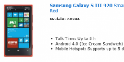 Samsung Galaxy S III 920 – det er en ommer