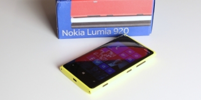 Lumia 920 får Nokias aktie til at stige