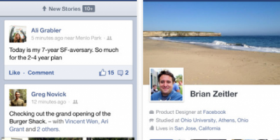 Facebook app til iOS med ny feature