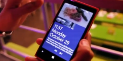 Facebook låseskærm på Windows Phone 8