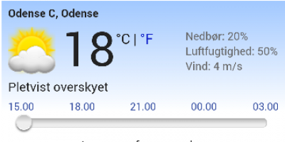 Danskerne elsker vejrudsigter