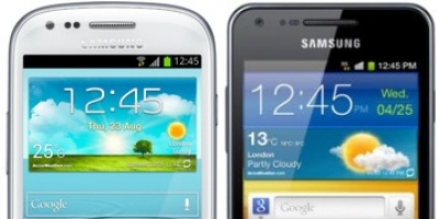 Vi sammenligner Galaxy S III Mini og Galaxy S Advance