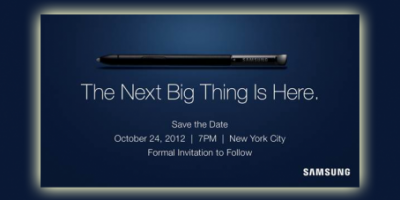 Samsung inviterer til oktober-event