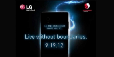 LG teaser for lanceringen af Optimus G