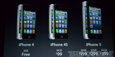 Her er prisen på iPhone 5 i USA