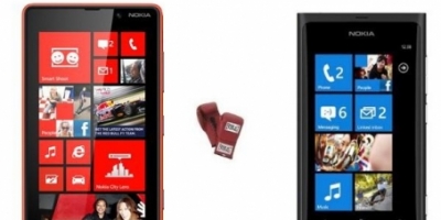 Her er forskellene på Nokia Lumia 800 og 820