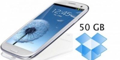 50 GB gratis Dropbox til nye Samsung kunder