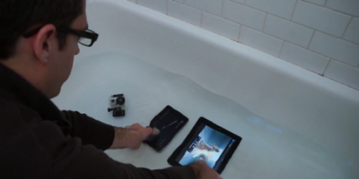 Vand og asfalt udfordring – iPad vs. Nexus 7